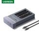 UGREEN 40Gbps Dual-Bay M.2 NVMe SSD Cloner (65733)